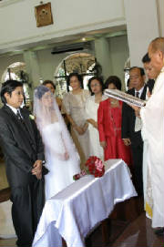link of pictures of the marital vows ceremony
